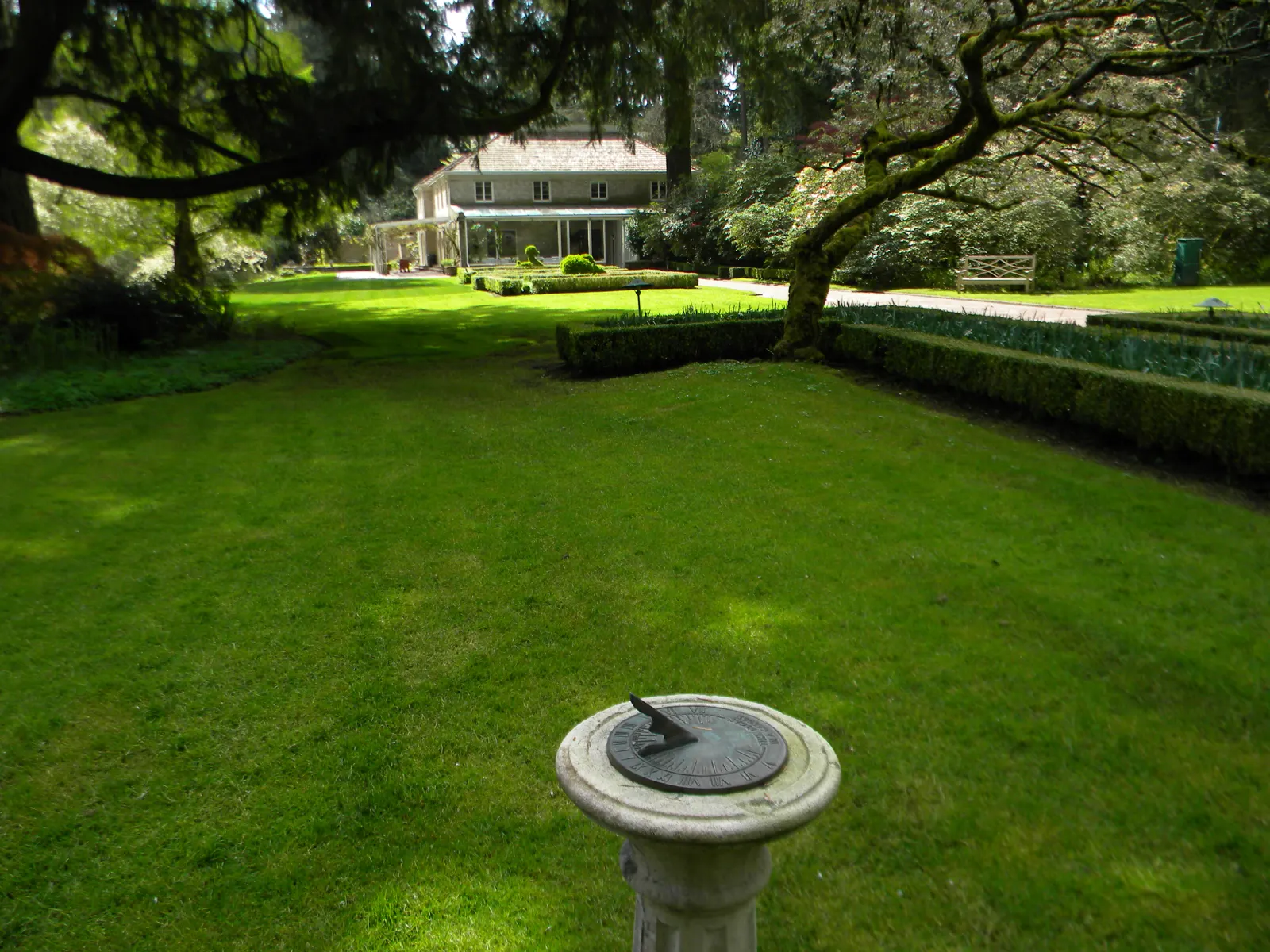 Historic Lakewold Gardens estate in Lakewood, Washington.
