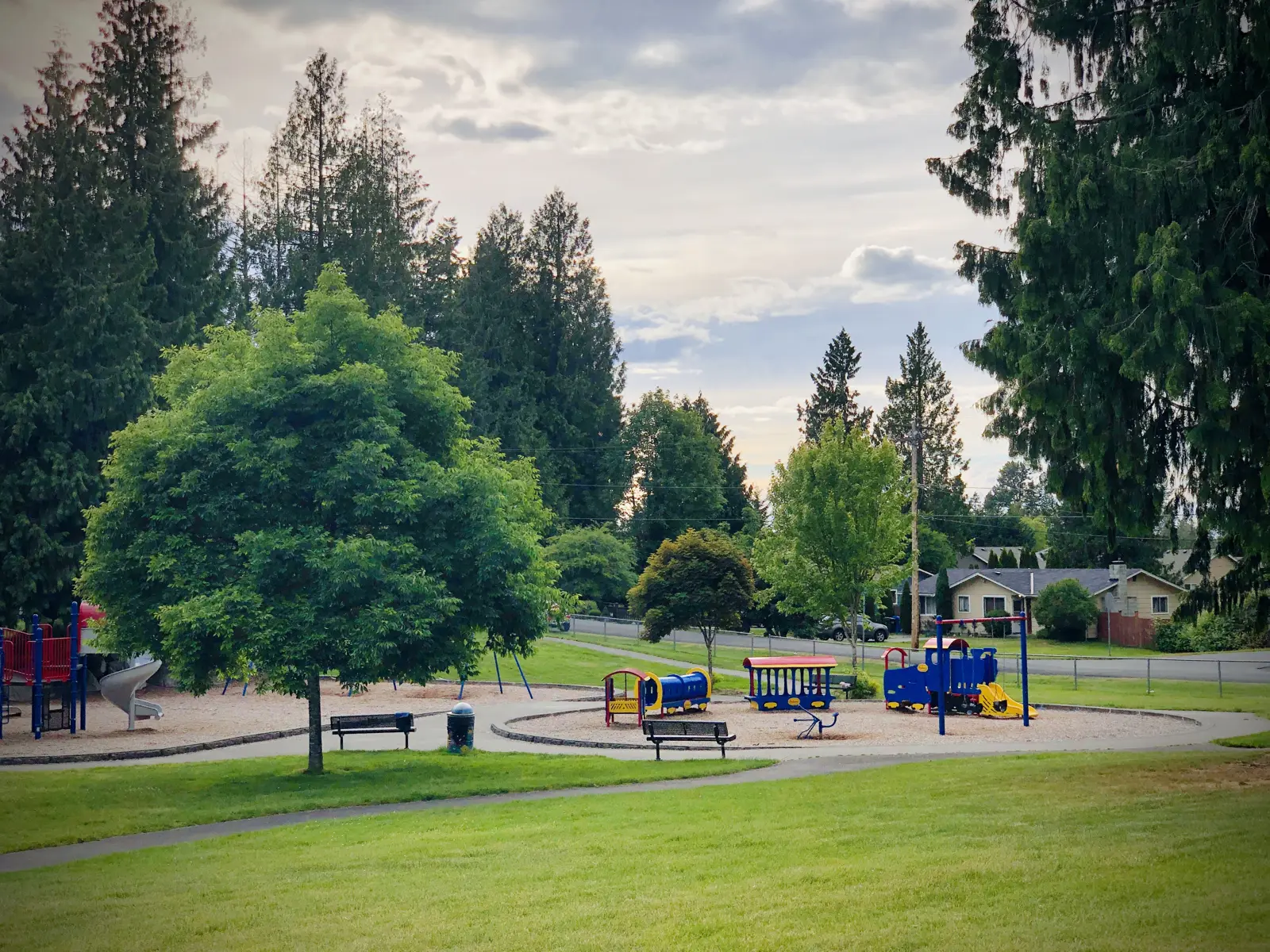Cedarview Park in Bonney Lake, Washington.