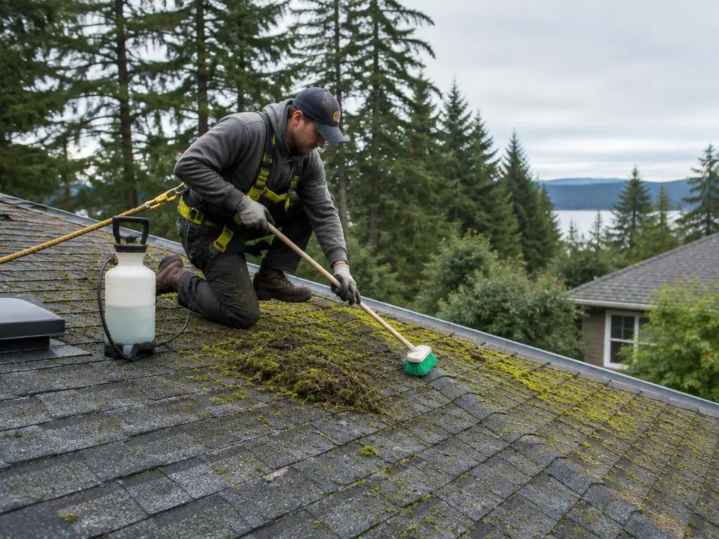 Roof Cleaning & Moss Removal
